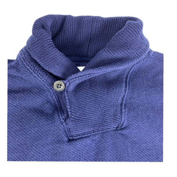 Old Navy Large Blue Popover Shirt L Warm - Picture 3 of 4